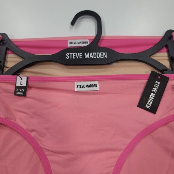 Steve Madden 3-pack Bikini Panties Size Large - Picture 3 of 8
